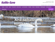 Tablet Screenshot of koillis-savo.fi